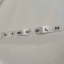 NEW All Lincoln SUV Aviator/navigator/ Black Rear Emblem Logo Letters 2020-2026 picture
