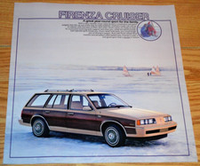 1986 Oldsmobile Firenza Cruiser Wagon Original Dealer Advertisement Print Ad 86 picture