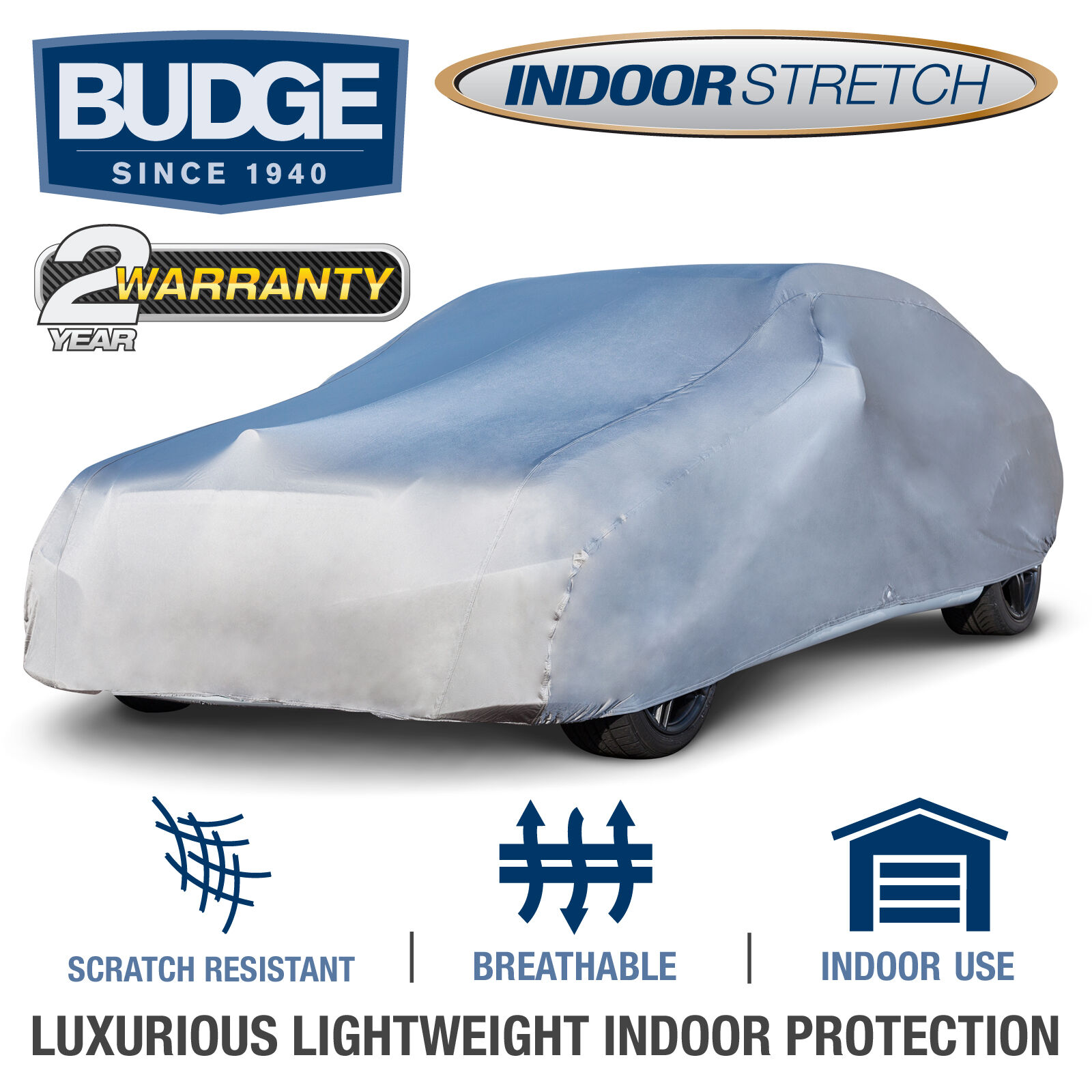 Indoor Stretch Car Cover Fits Volkswagen Beetle 1955|UV Protect |Breathable