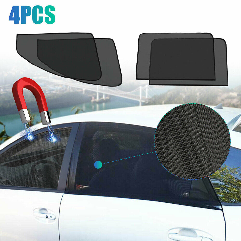 Magnetic Car Side Front Rear Window Sun Shade Cover Mesh  Shield UV Protection