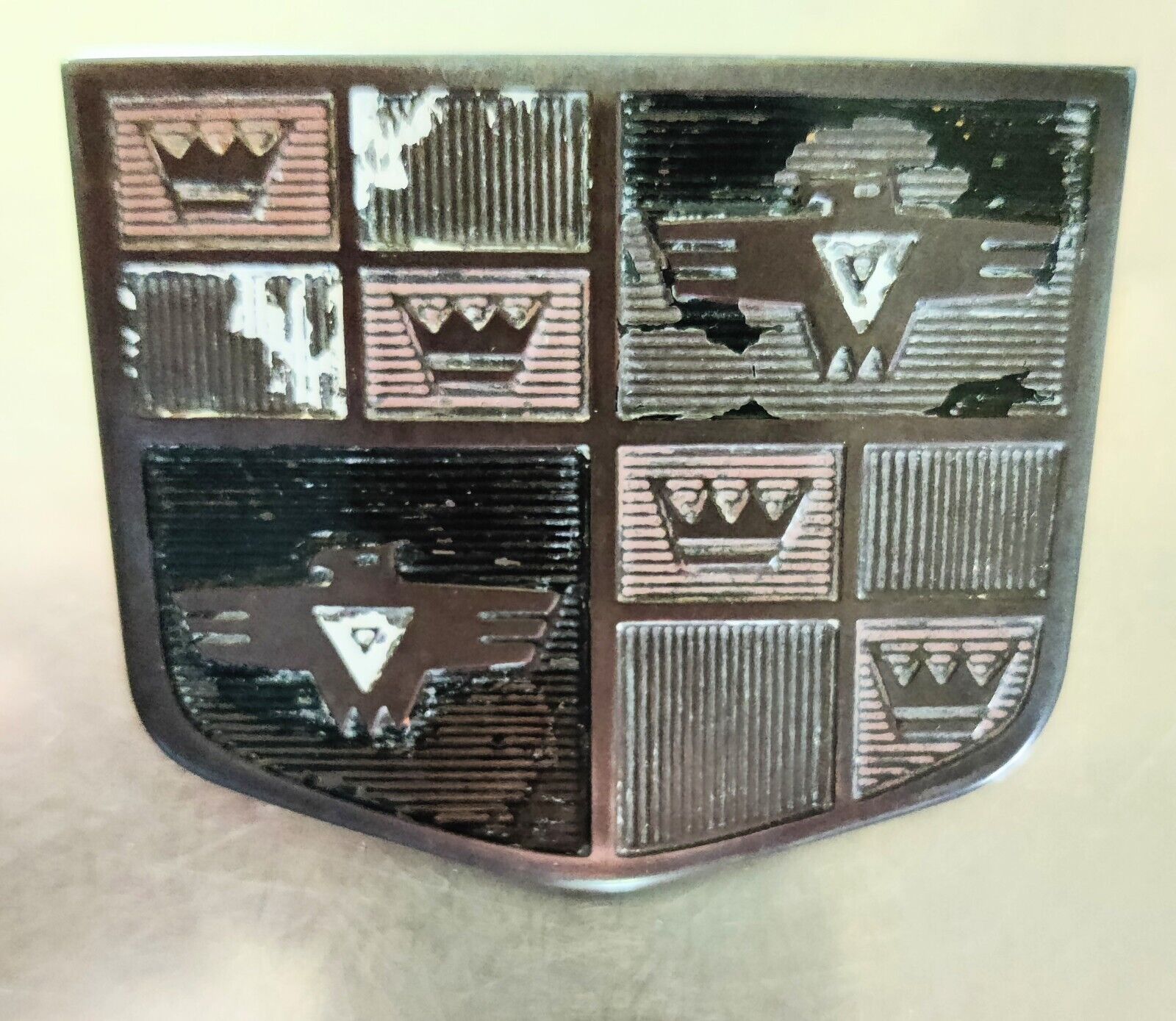 1950 1951 Studebaker Champion Brass Hood Emblem Ornament Badge