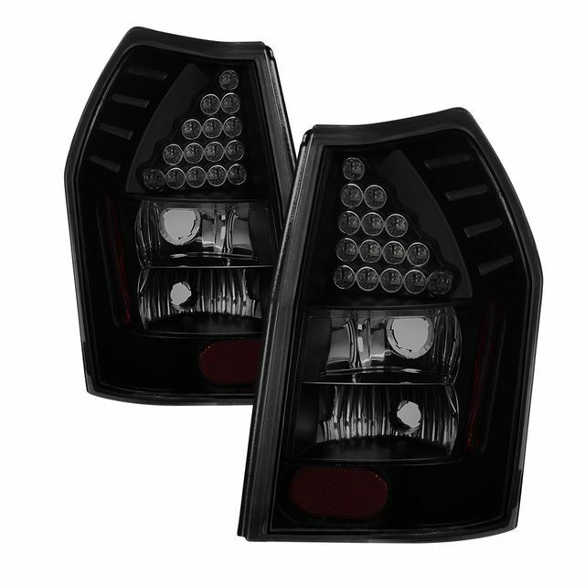 Spyder Auto Dodge Magnum 05-08 LED Tail Lights Black Smoked 9036576