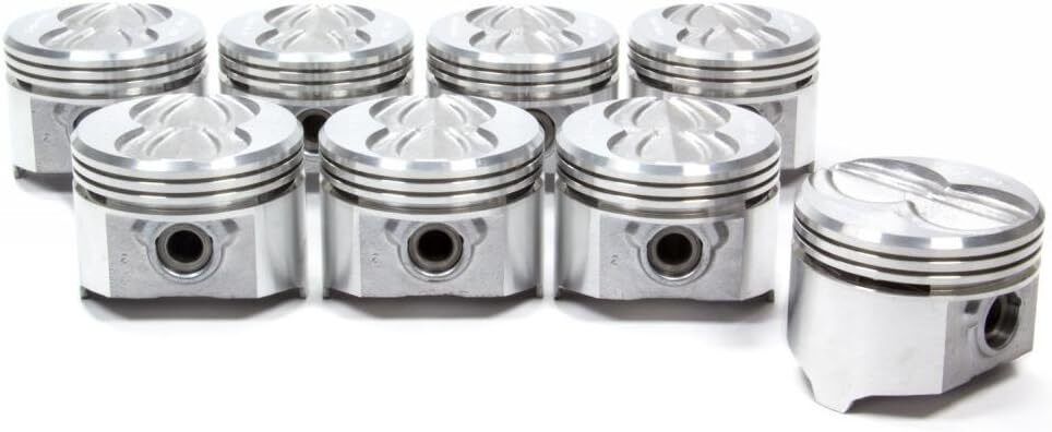 SEALED POWER Flat Top 4vr Pistons Set/8 for 1967-1979 Pontiac 400 .060 bore