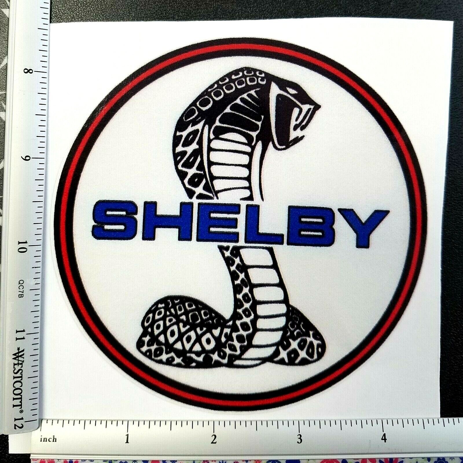 Shelby Cobra Vinyl Decal Sticker 6061