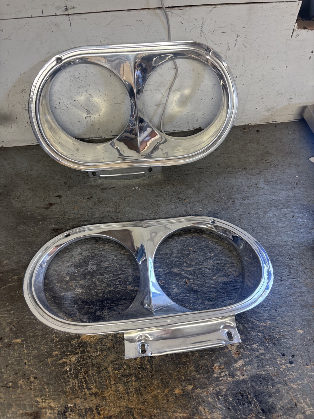 1963 Plymouth Headlight Bezel Sport Fury, Fury Belvedere, Savoy OEM Restored WOW