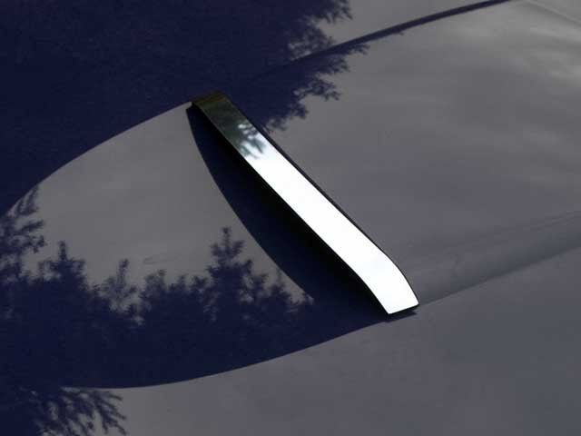 FITS FORD THUNDERBIRD 02-05 POLISHED STAINLESS CHROME HOOD SCOOP ACCENT TRIM 1PC