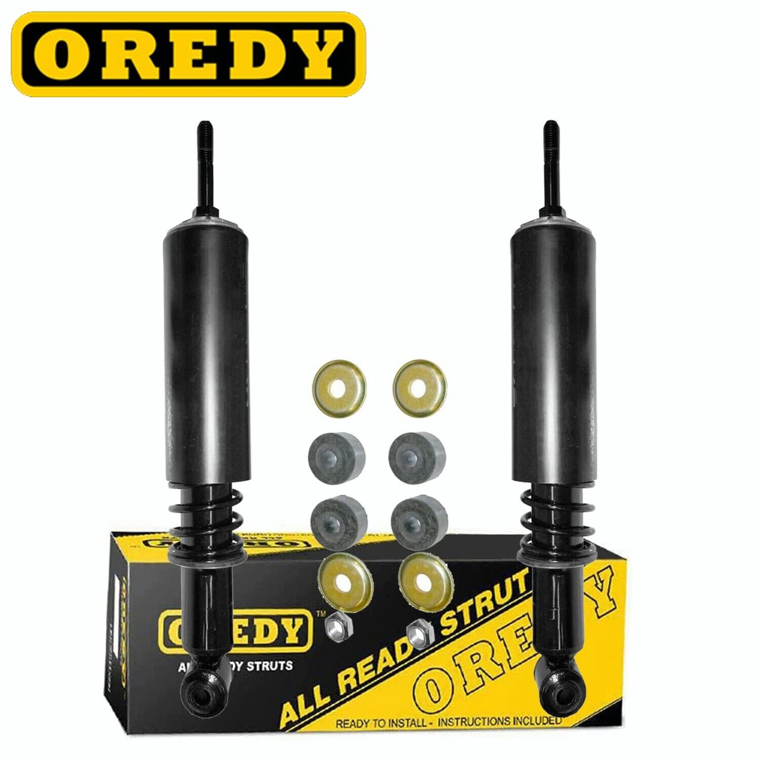 2PC Rear Shock Absorbers Assembly for Cadillac Deville Seville Eldorado