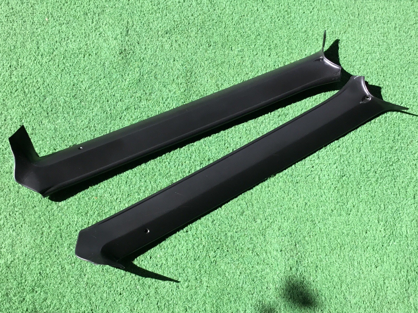 1967 Dodge Coronet A-pillar Interior Trim 2 Pieces OEM