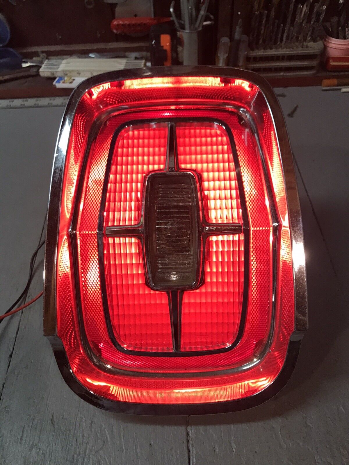 1967 67 Ford Galaxie 500 LTD XL 7 Liter tail light assembly In good condition
