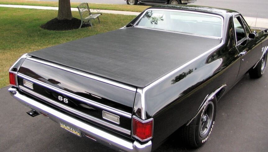 1968-72 Chevy El Camino Hatch Style Tonneau Cover by Craftec Covers #256198
