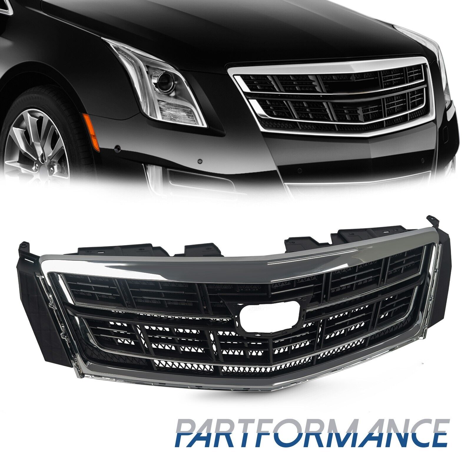 For 2013-2017 Cadillac XTS Front Bumper Radiator Grille Upper Grill GM1200670 