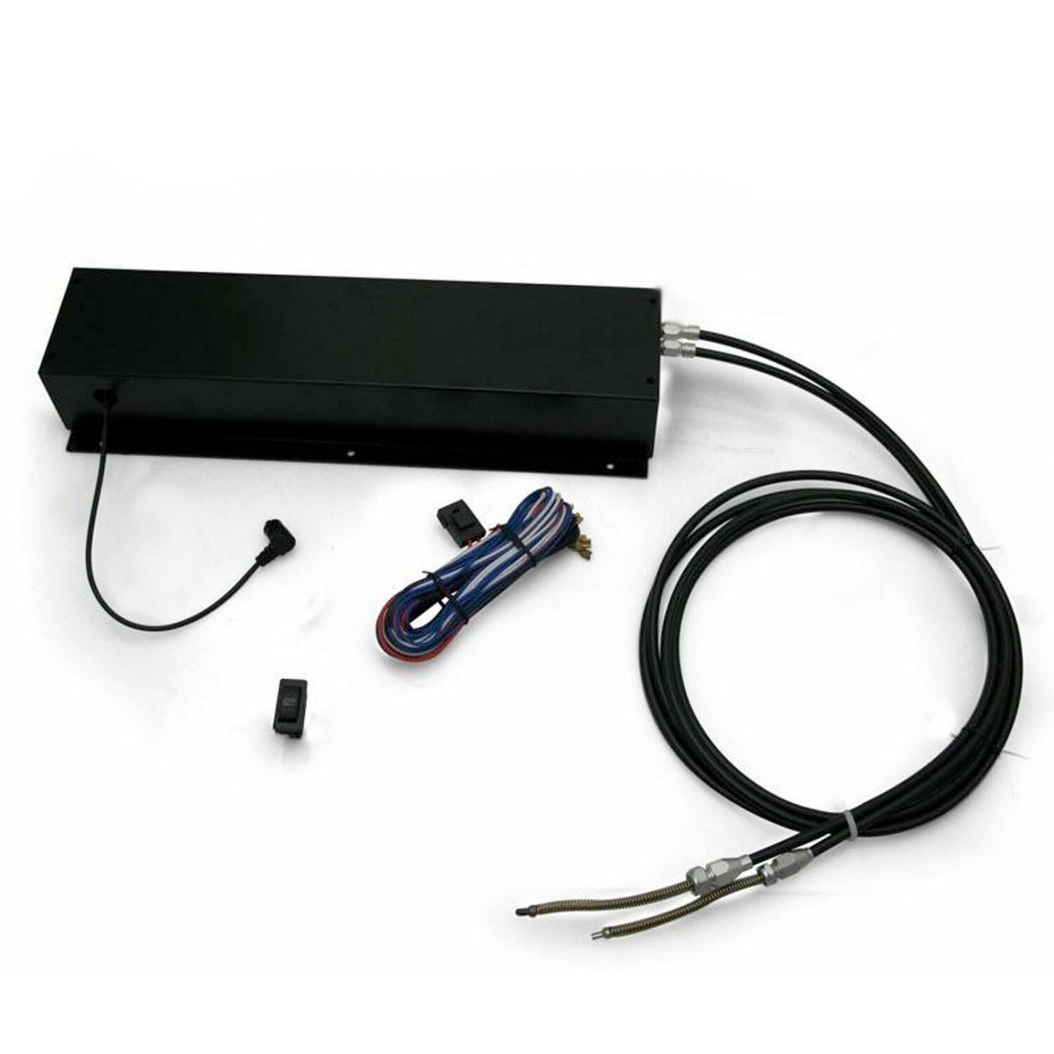 Push-Button Electrical Emergency Brake Kit with Cables parking ebrake gasser ez