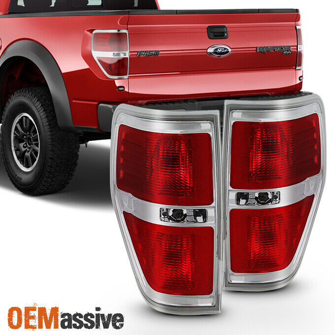 Fit 2009-2014 Ford F150 F-150 Tail Lights Lamps L+R Pair 09 10 11 12 13 14