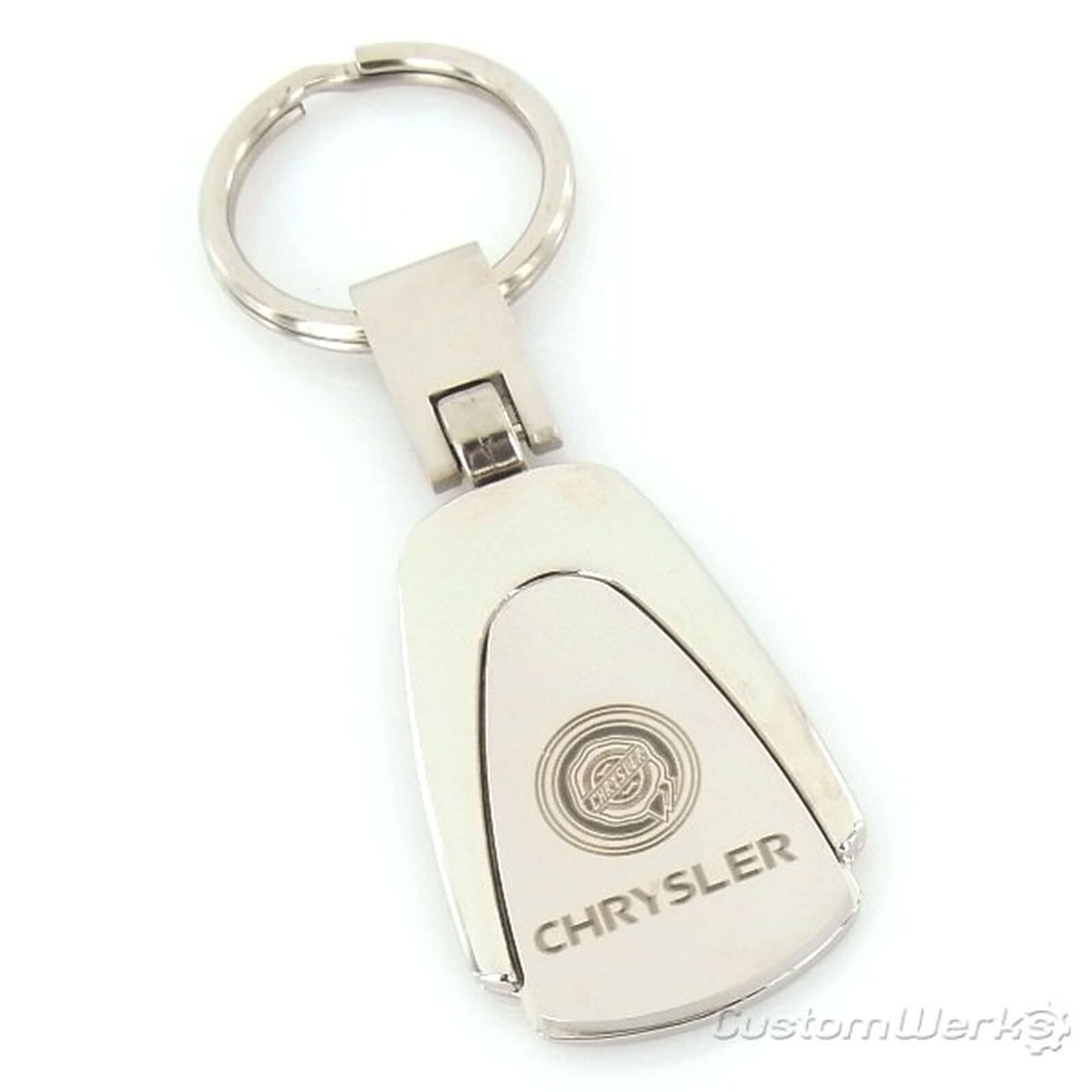Chrysler Tear Drop Keychain (Chrome)