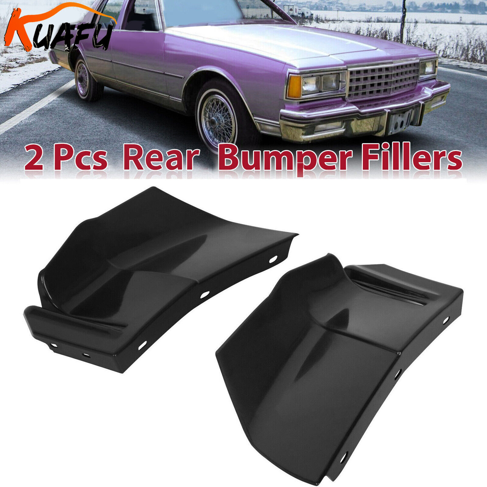Fits For 1980 1981 1982-1985 Chevrolet Caprice Impala Bumper Fillers Rear Filler
