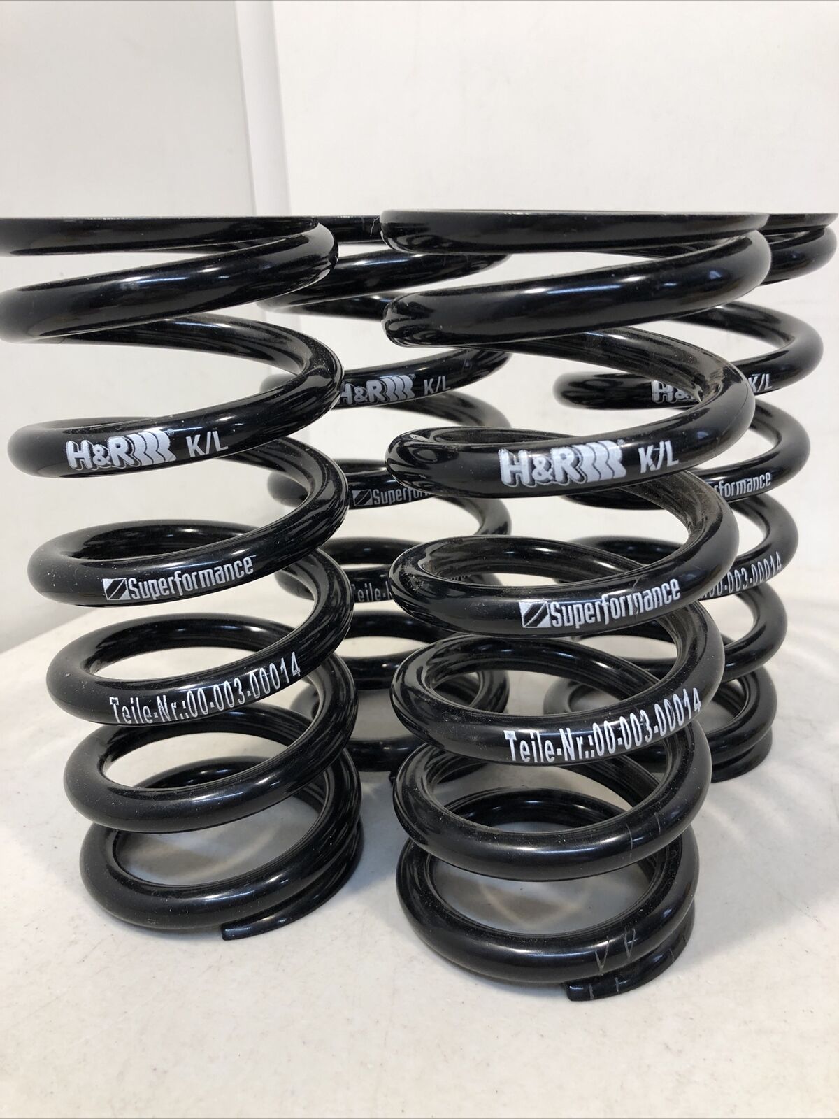 H&R K/L Superformance coil springs 2.5â€�ID 7â€� Tall