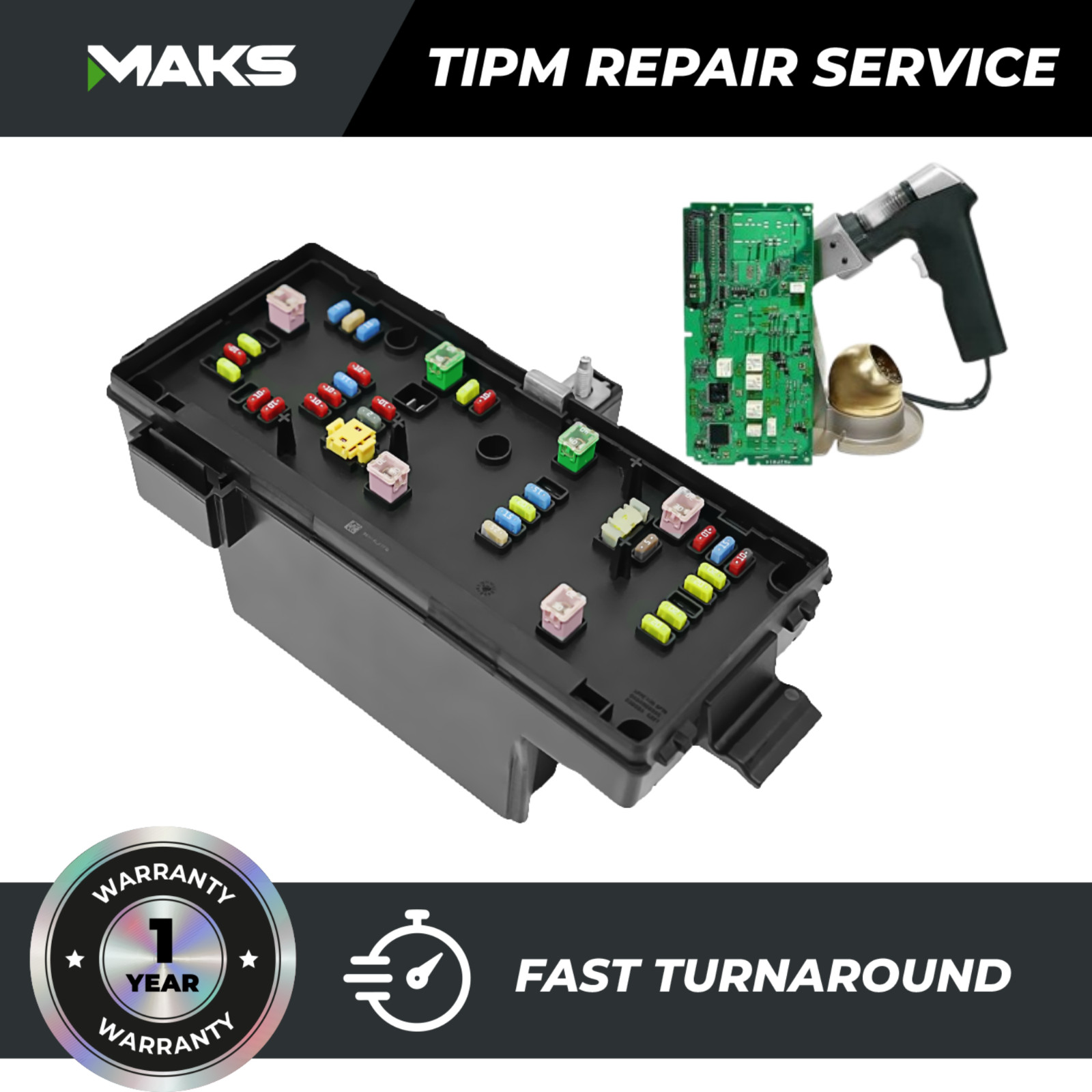 2006 Dodge RAM SRT-10 TIPM Fuse and Relay Box Repair Service 04692046 1 YEAR WTY