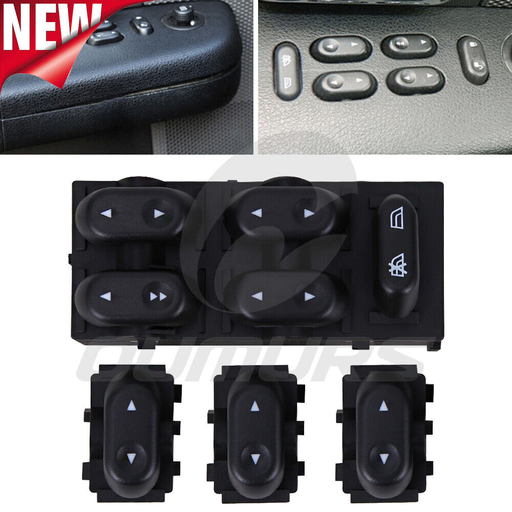 Master Power Window Switch & 3 Passenger Window Switch For 2004-2008 Ford F-150