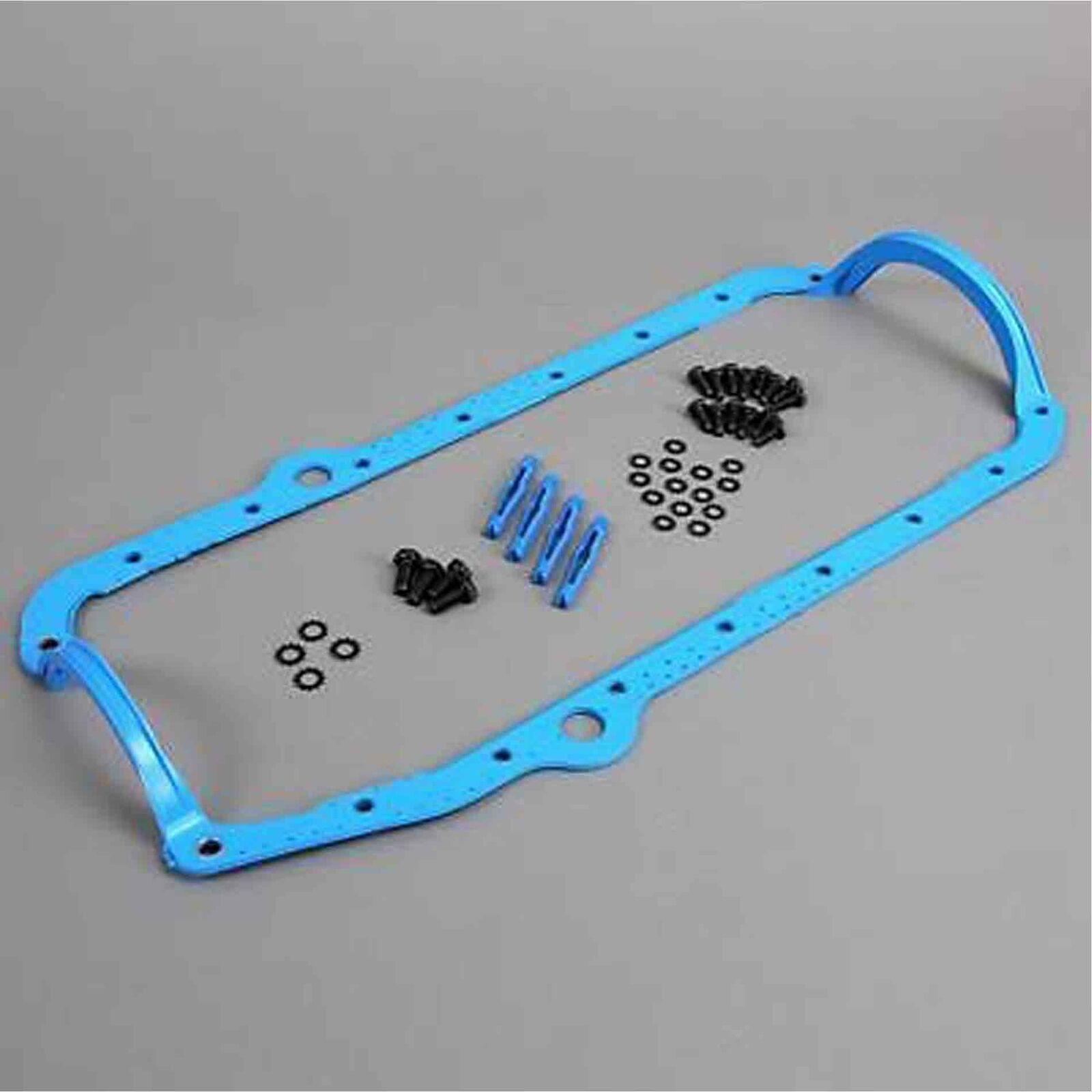 FelPro SBC Chevy 350 Thick Front Rubber47Steel 1Piece Design Oil Pan Gasket Ea