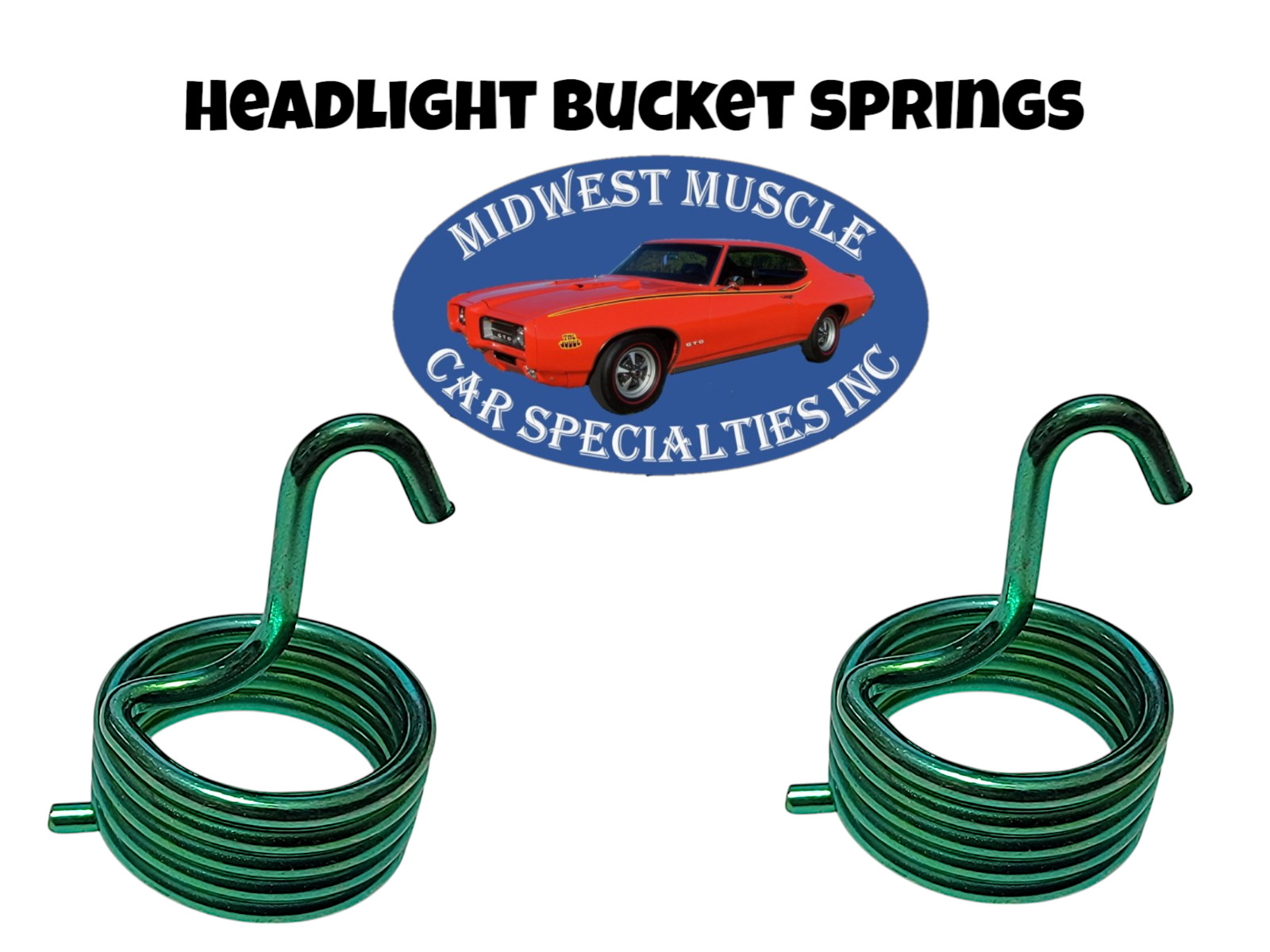 68-85 GM Chevy Pontiac Headlight Head Light Lamp Bucket Adjuster Springs 2pc D