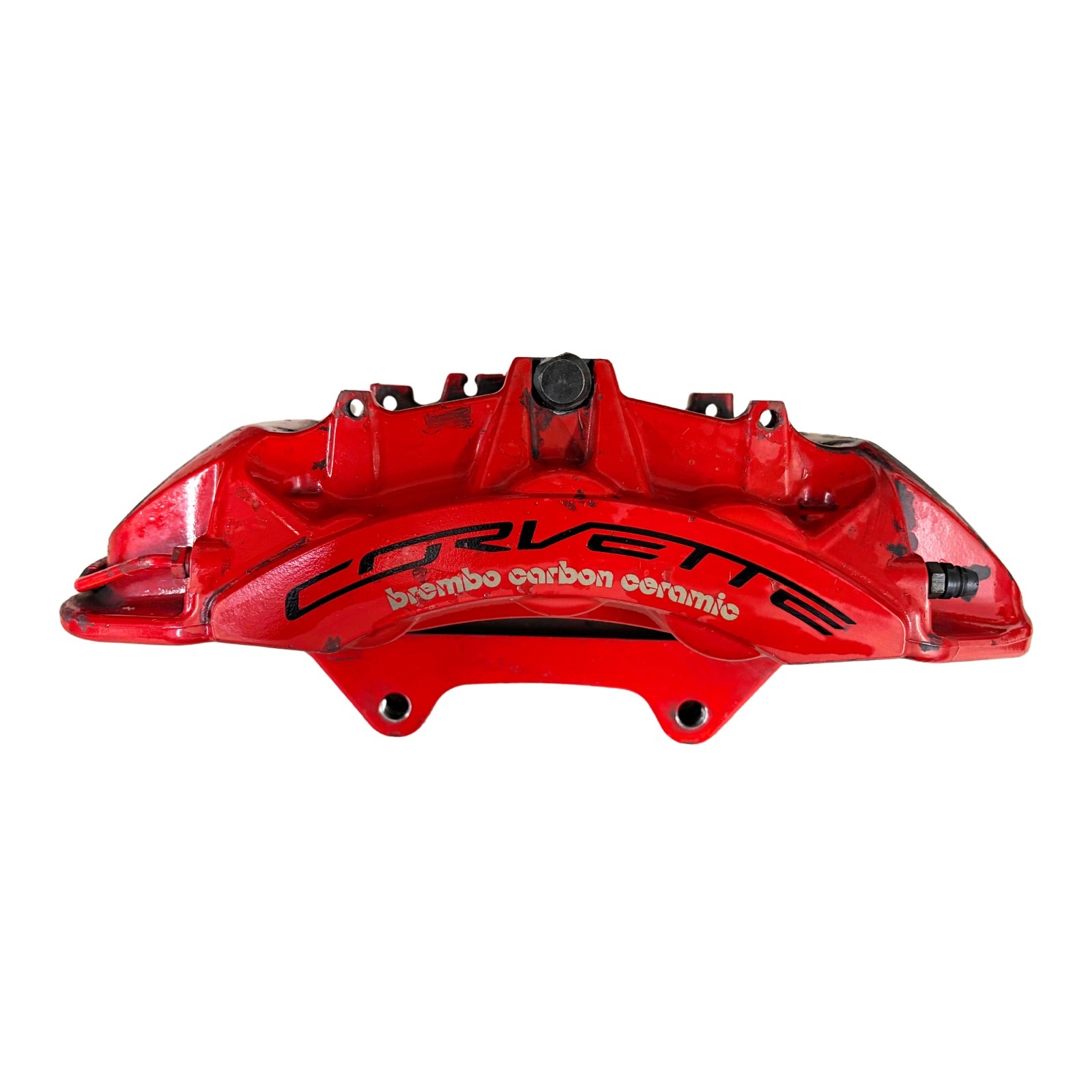 2012-2013 Chevrolet Corvette C6 ZR1 Z06 Z07 OEM Brembo Front 6-Piston Red Carbon