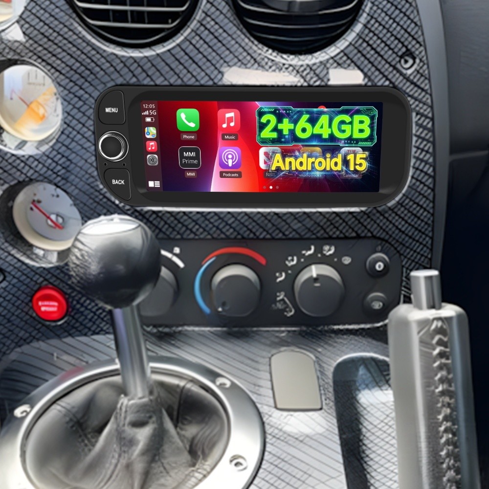 6.86'' For 2004-2010 Dodge Viper Android 15.0 Apple Carplay Car Stereo Radio GPS