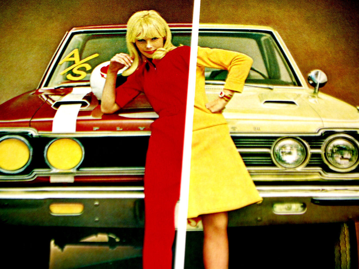 1967 PLYMOUTH GTX ORIGINAL AD *Belvedere/440/426 Hemi v8/hood/decal/sticker/door