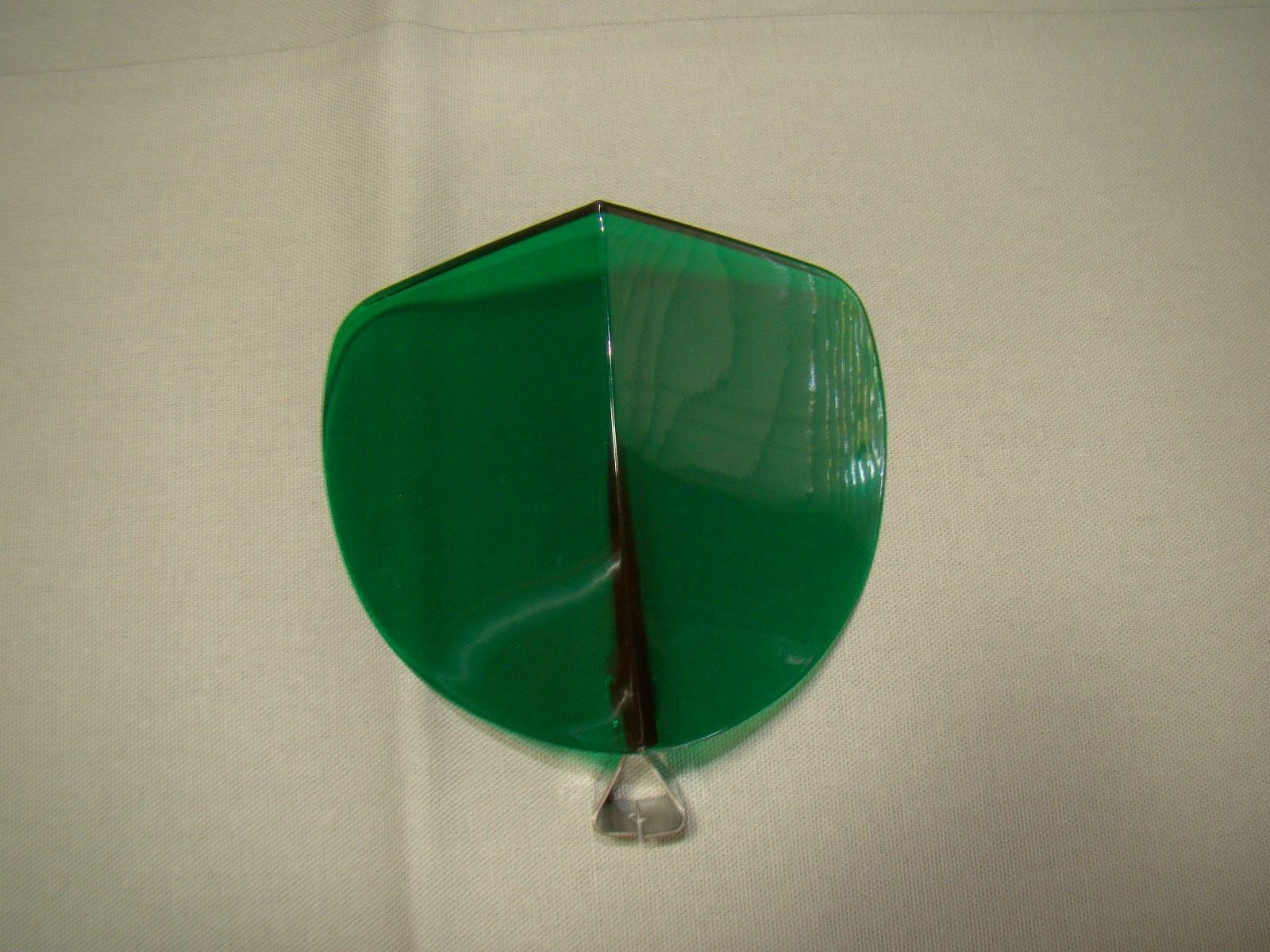 vintage style green transparent bug rain air wind snow deflector Bi flector
