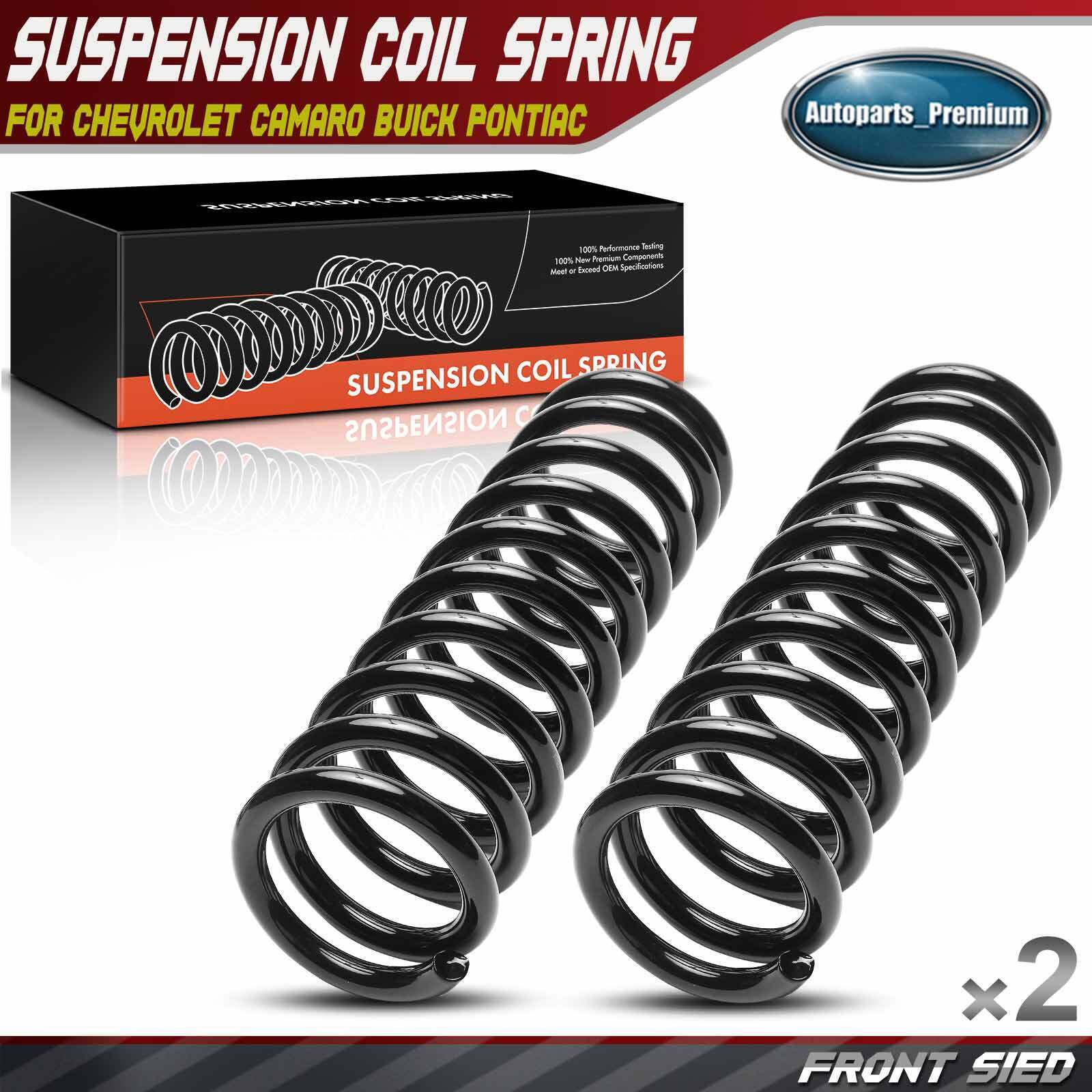 2pcs Front Coil Springs for Chevrolet Camaro Chevy II Buick Apollo Pontiac Olds