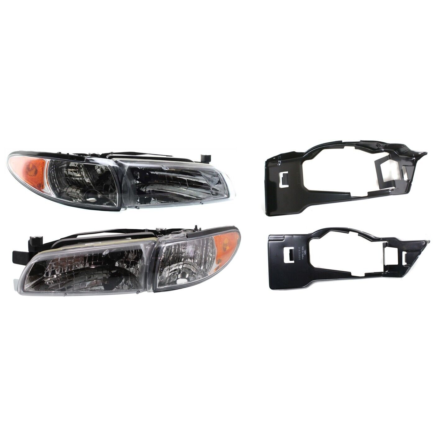 Headlight Kit For 97-03 Pontiac Grand Prix Headlight Bracket Left and Right Side