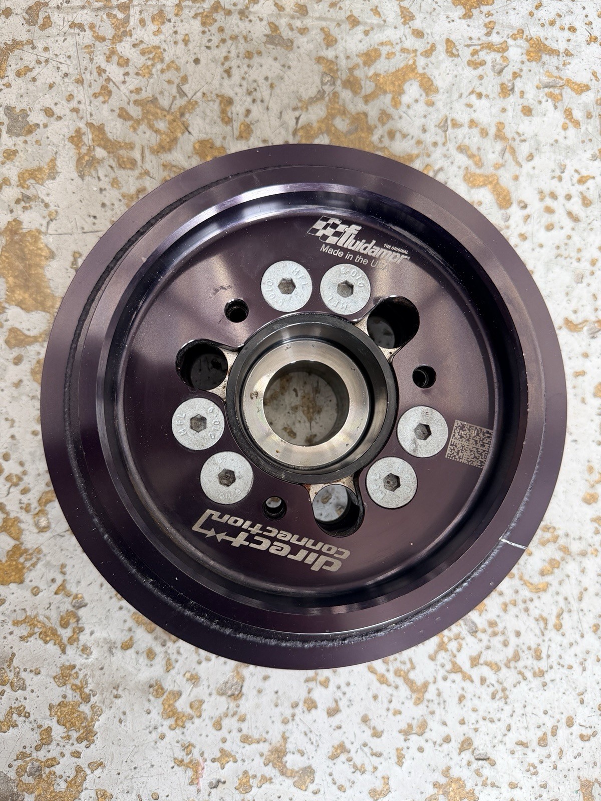 2023 dodge demon 170 crankshaft damper pulley oem fluidampr direct connection