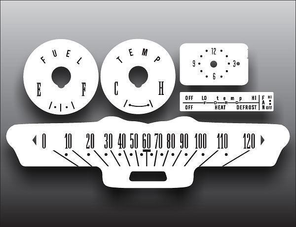 White Face Gauges for 1964 Ford Galaxie