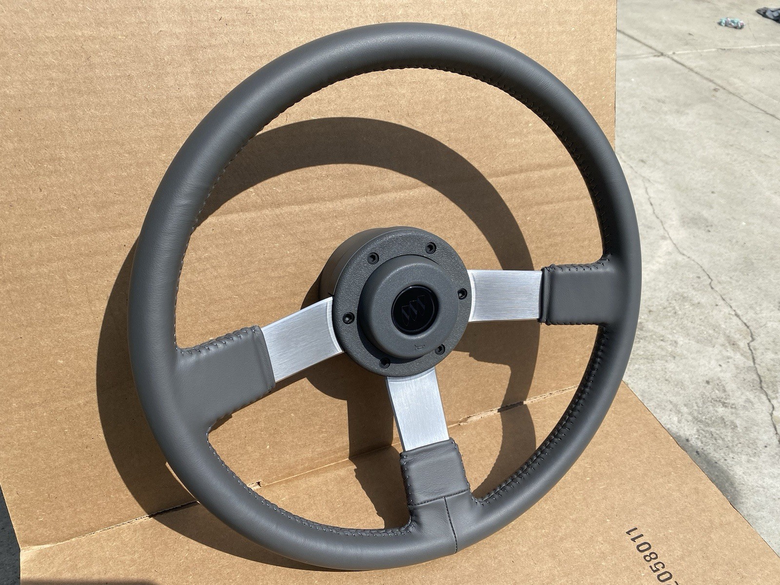 85 86 87 Buick Regal T Type  Grand National GNX Steering Wheel Gray Leather
