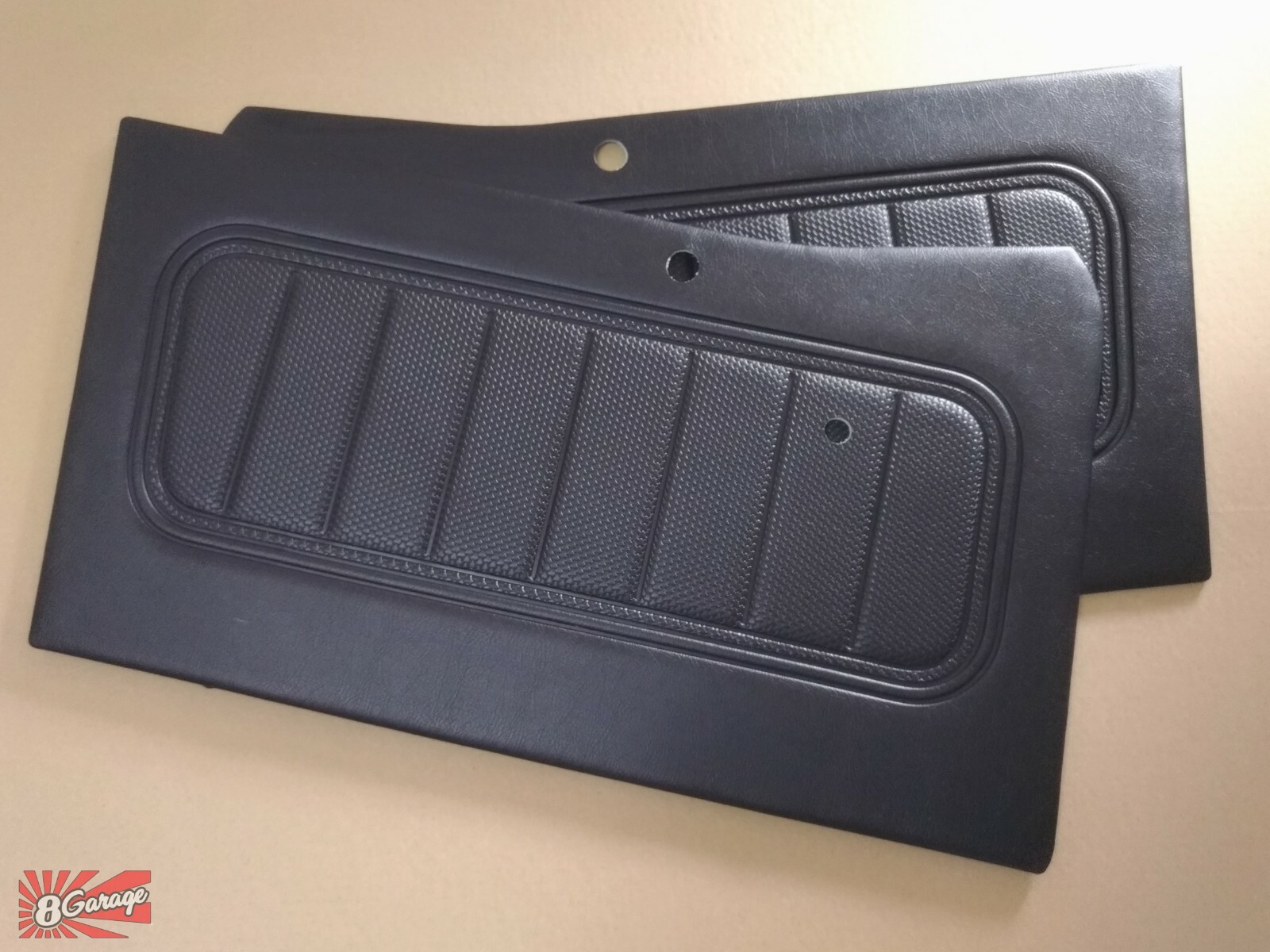 8 Garage Reproduction Door Panel Set CHEVROLET LUV / KB20 / Black /Made to Order