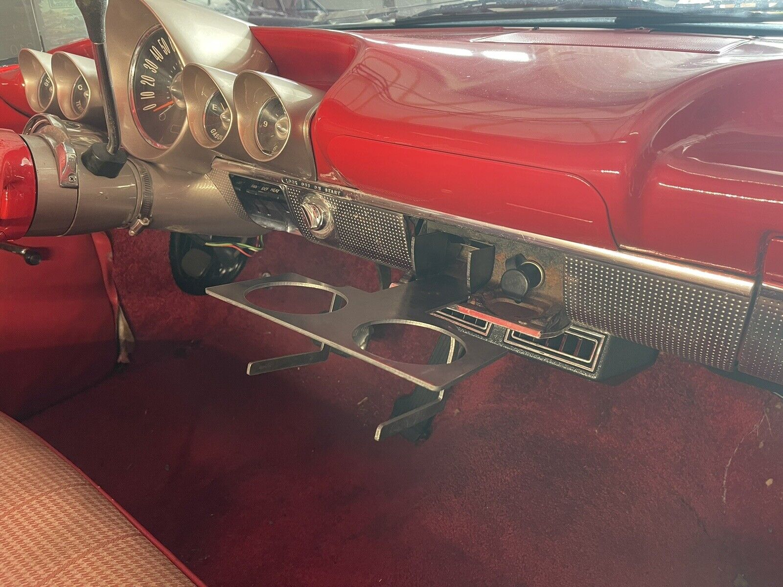 1959-1960 Chevy Impala Bel-Air Biscayne Car Cupholder 