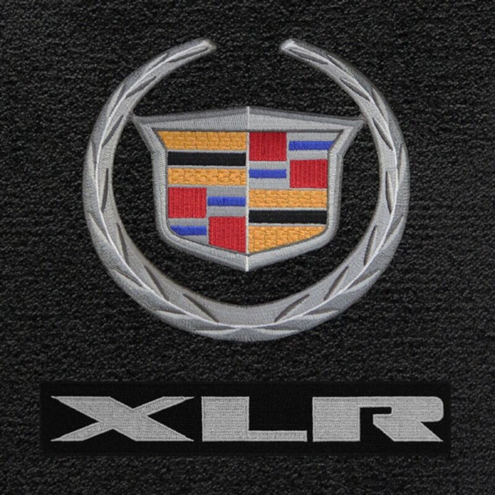 Lloyd Mats Velourtex Cadillac Crest & XLR Letters Floor Mats (2004-2009)