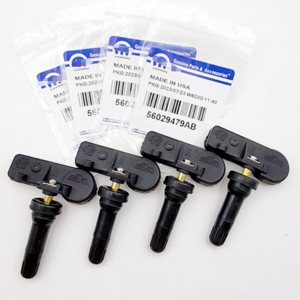 4x OEM TPMS TPM112 Tire Pressure Sensor 56029479AB Fits Dodge Chrysler Jeep New