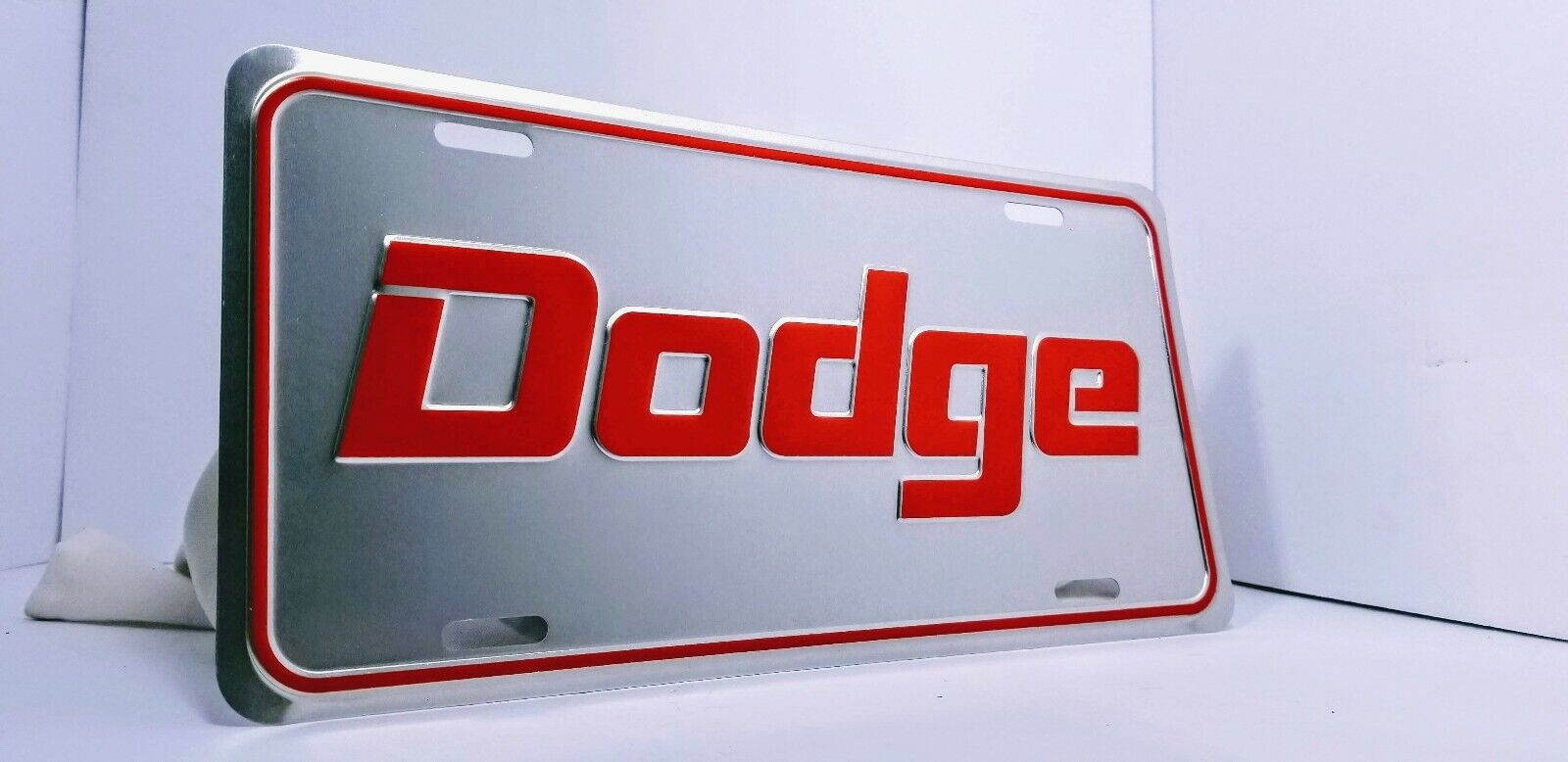 DODGE License Plate Charger Challenger Coronet Dart Script 70 71 72 73 74 Mopar