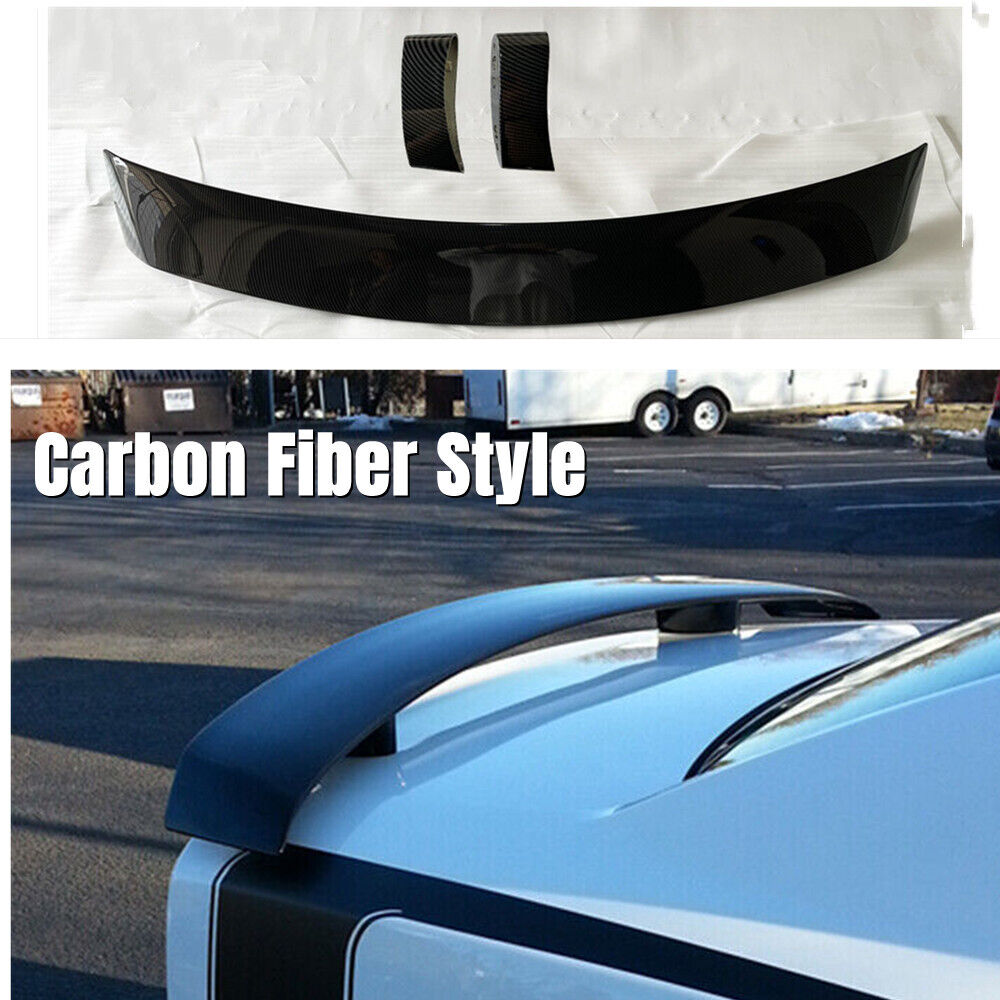 REAR SPOILER Super Bee 2-POST FOR 2011- 2014 DODGE CHARGER Carbon Fiber Style