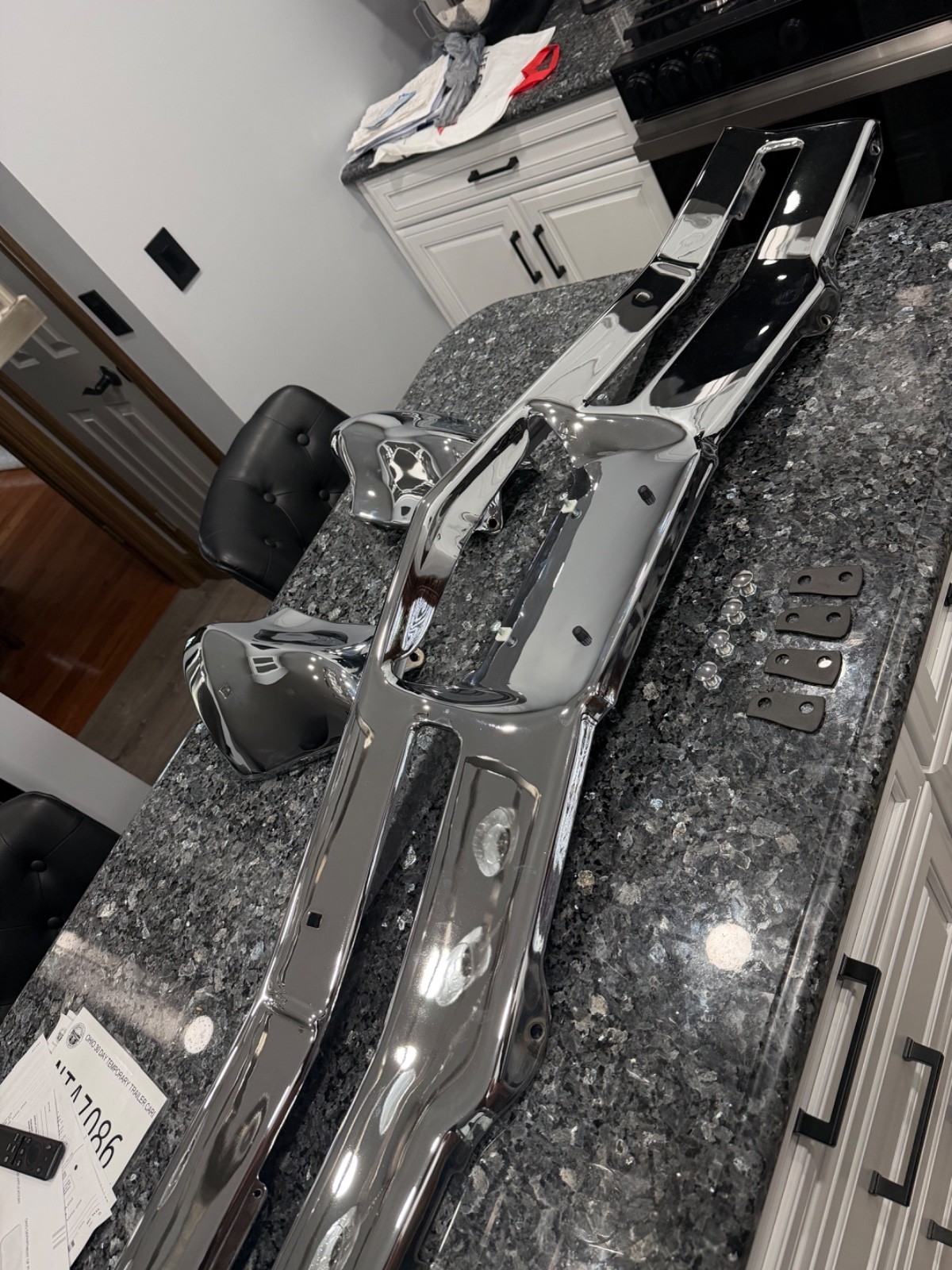 1967 Chevy Impala Caprice BelAir Biscayne COMPLETE Front bumper SHOW CHROME