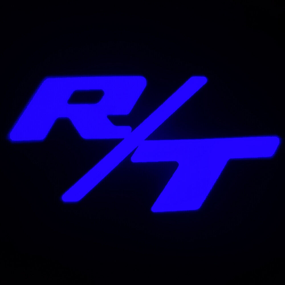 2x LED R/T Hellcat Demon Projector Logo Door Lights for Dodge Charger 2006-2021