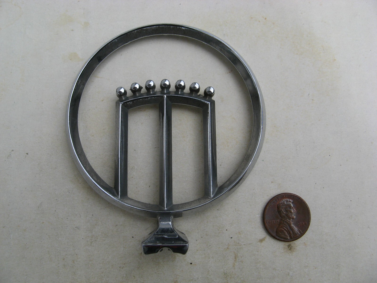 Mercury, Monarch, Open Design 1970s Hood Ornament