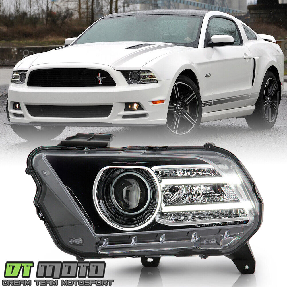 2013-2014 Ford Mustang HID/Xenon w/LED Projector Headlight Headlamp Driver Side