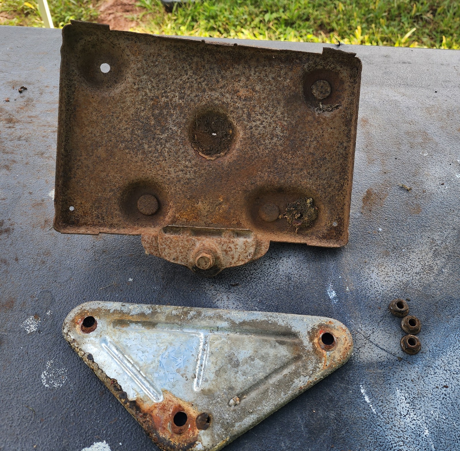 AMC Matador Coupe Battery Tray with Bracket