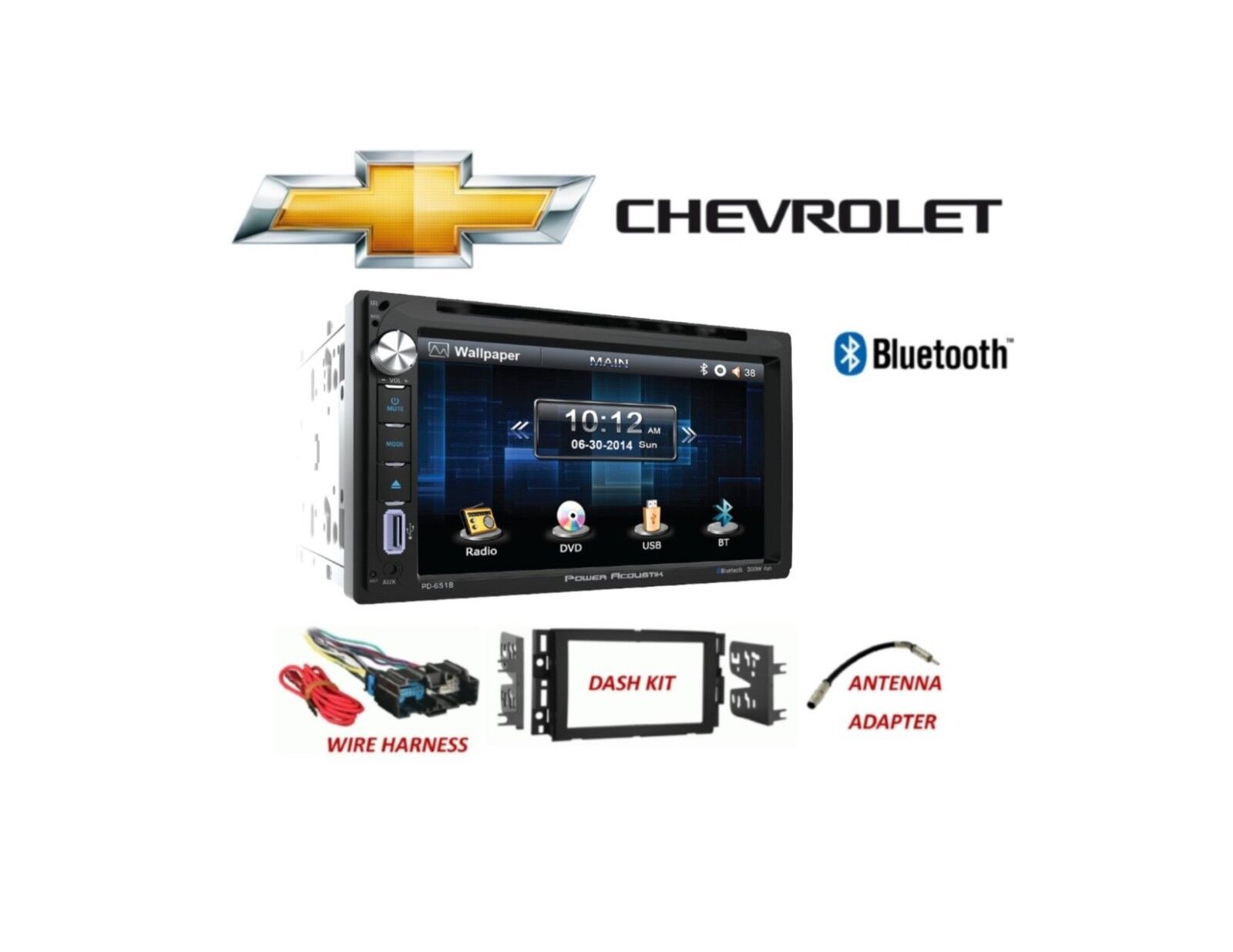 2006-2015 CHEVROLET SILVERADO TAHOE SUBURBAN Stereo BLUETOOTH USB TOUCHSCREEN