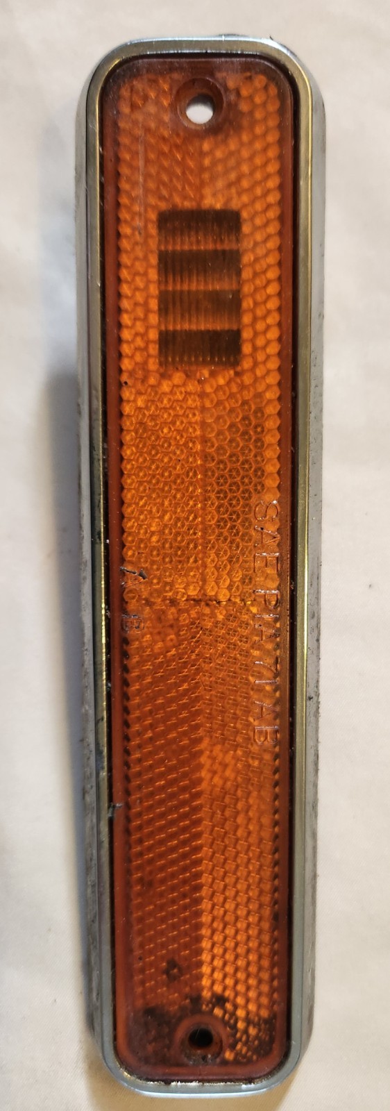 AMC Eagle Javelin Hornet Front Side Marker Light Lens W/ Base 3661200 Orange OEM