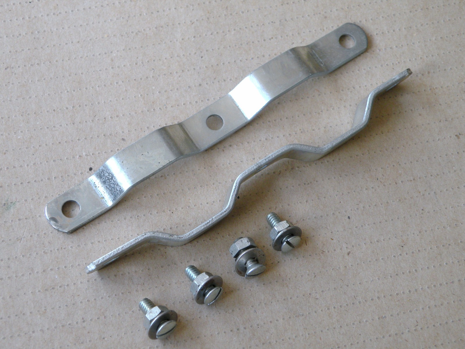 Ford Anglia 105E Seat Adjuster Bracket Pair NOS Brown & Geeson Ford Anglia 105E