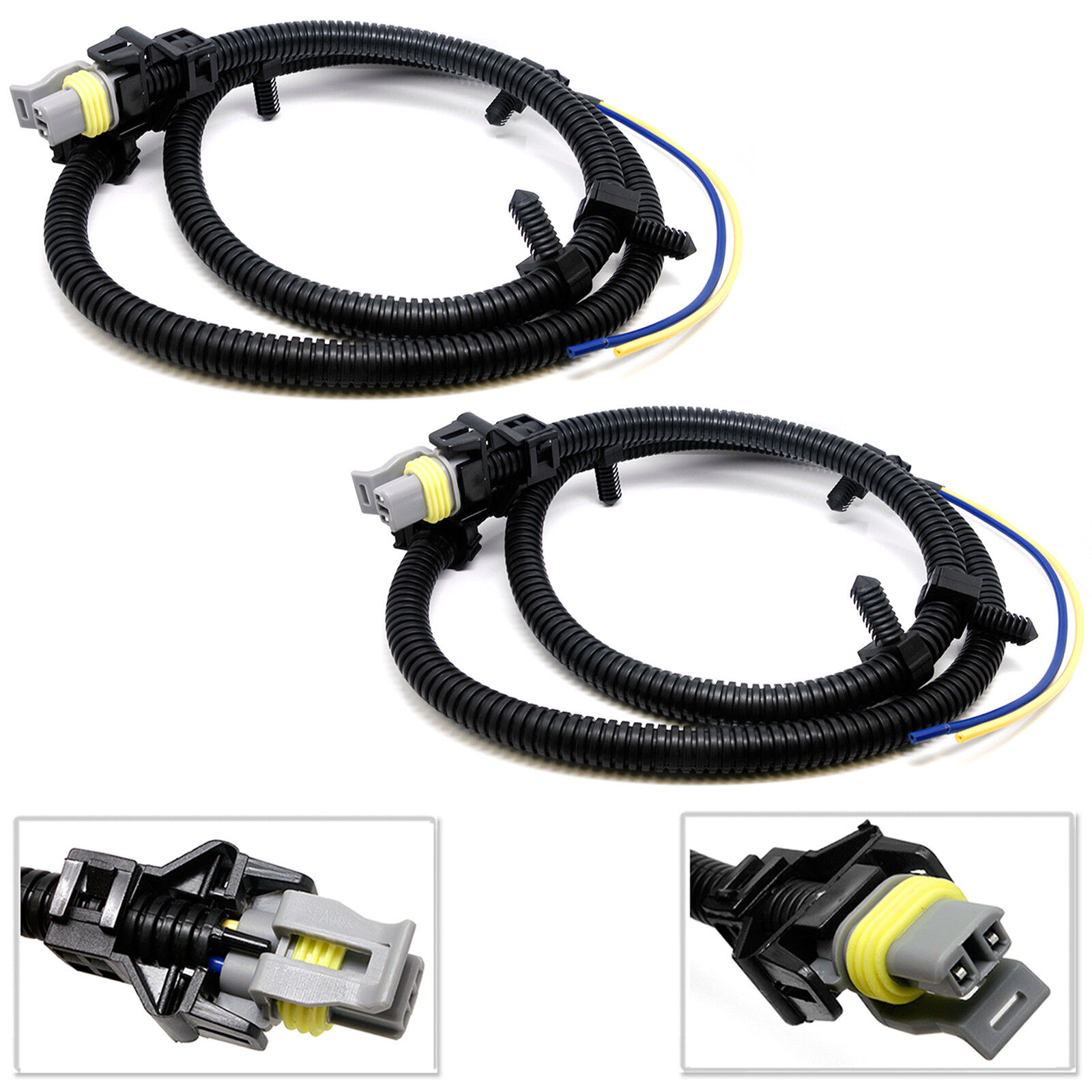 2X ABS Wheel Speed Sensor Wire Harness For Chevy Impala Monte Carlo Uplander STS