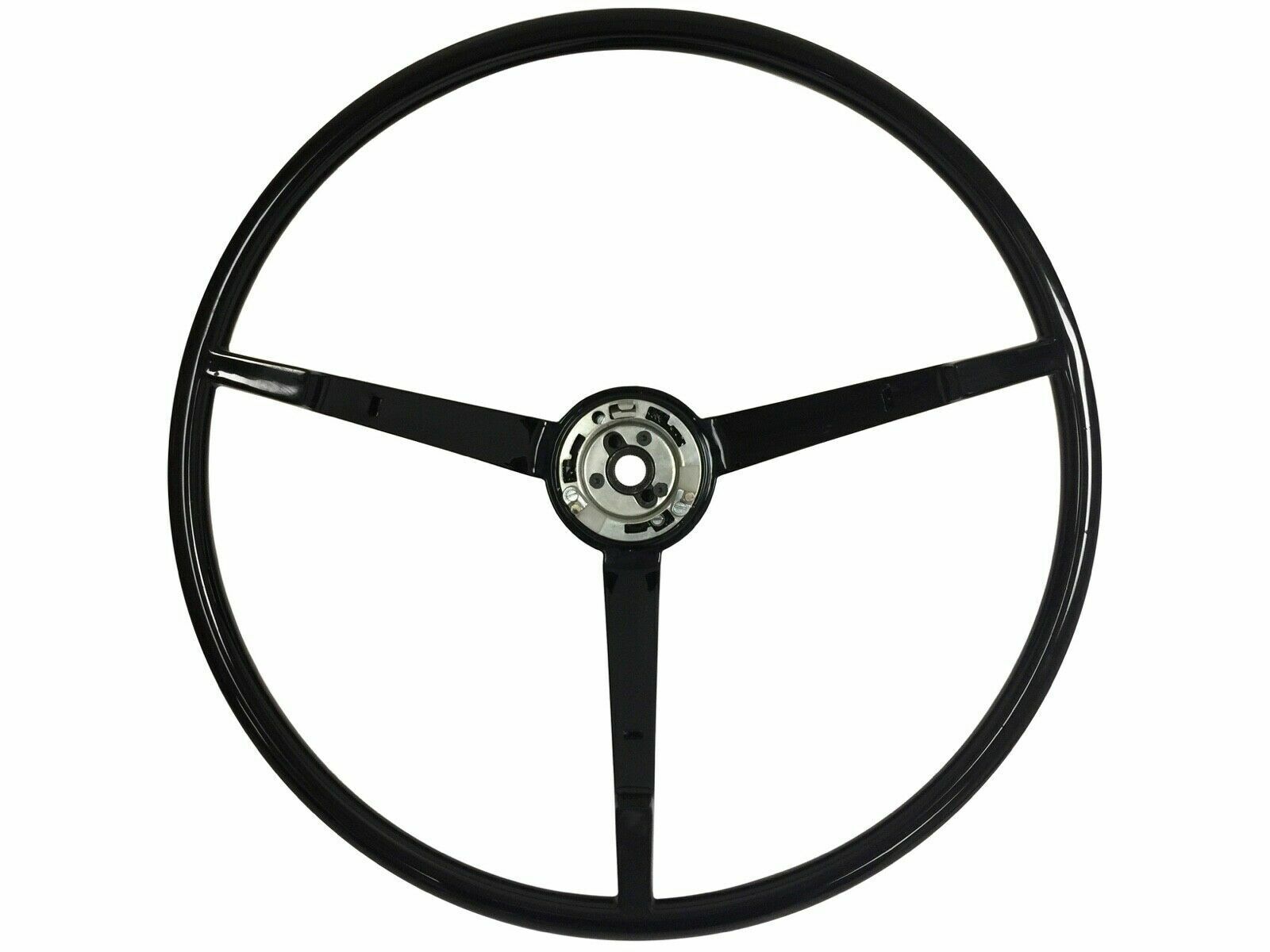 1965-66 Mustang / 1965 Falcon Black Steering Wheel, Alternator