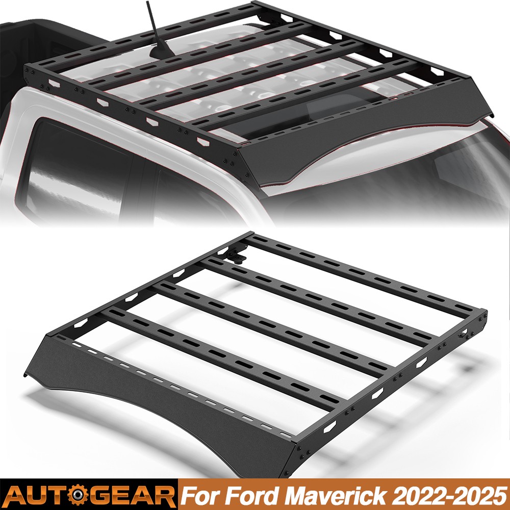 Steel Roof Rack Cargo Luggage Storage Cross Bar For 2022-2025 Ford Maverick
